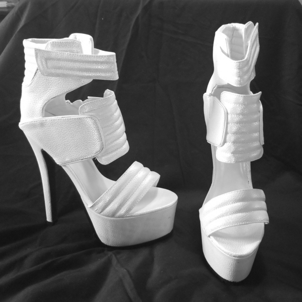High heel shoes